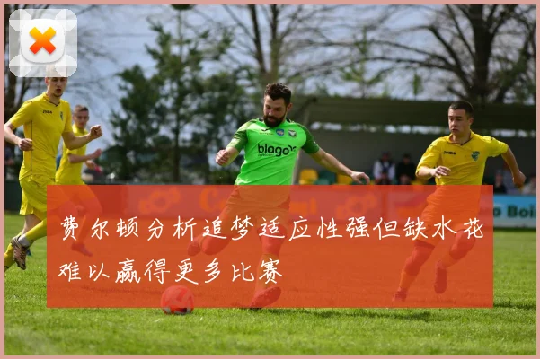 费尔顿分析追梦适应性强但缺水花难以赢得更多比赛